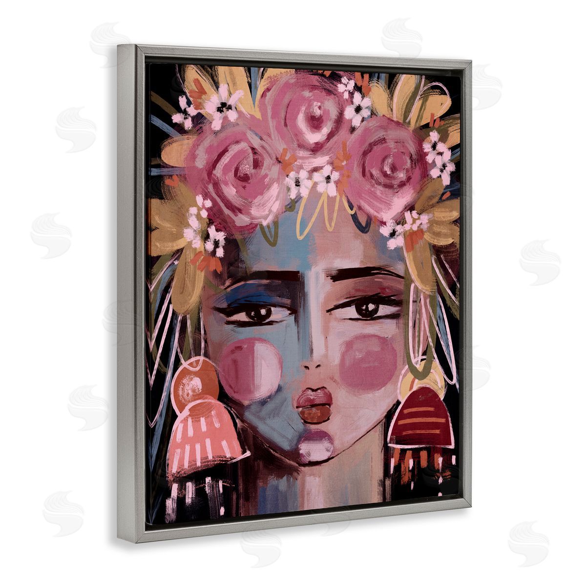 Anna Lischenko Modern Diva Female Portrait Canvas Wall Art Print