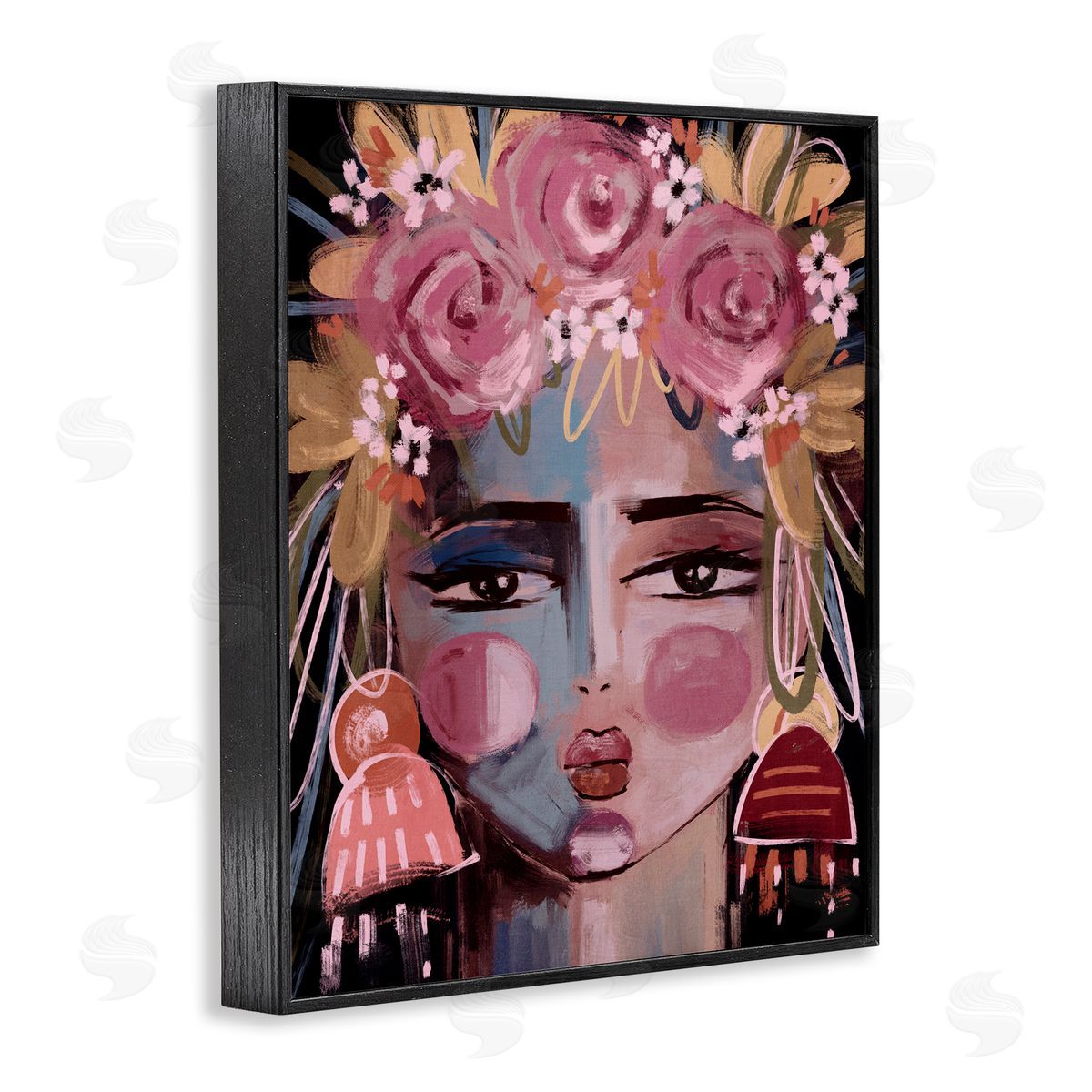 Anna Lischenko Modern Diva Female Portrait Canvas Wall Art Print
