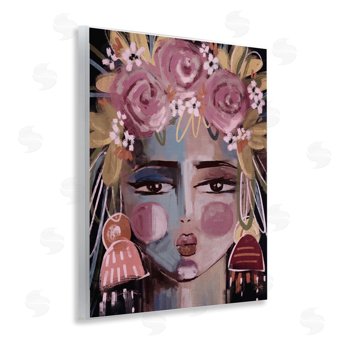 Anna Lischenko Modern Diva Female Portrait Canvas Wall Art Print