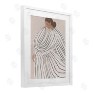 Anna Lischenko | Neutral Lady in Stripes
