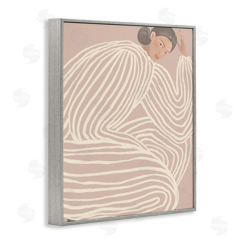 Anna Lischenko | Minimalist Lady in Stripes