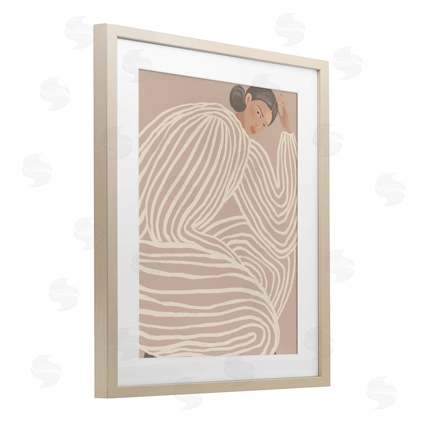 Anna Lischenko | Minimalist Lady in Stripes