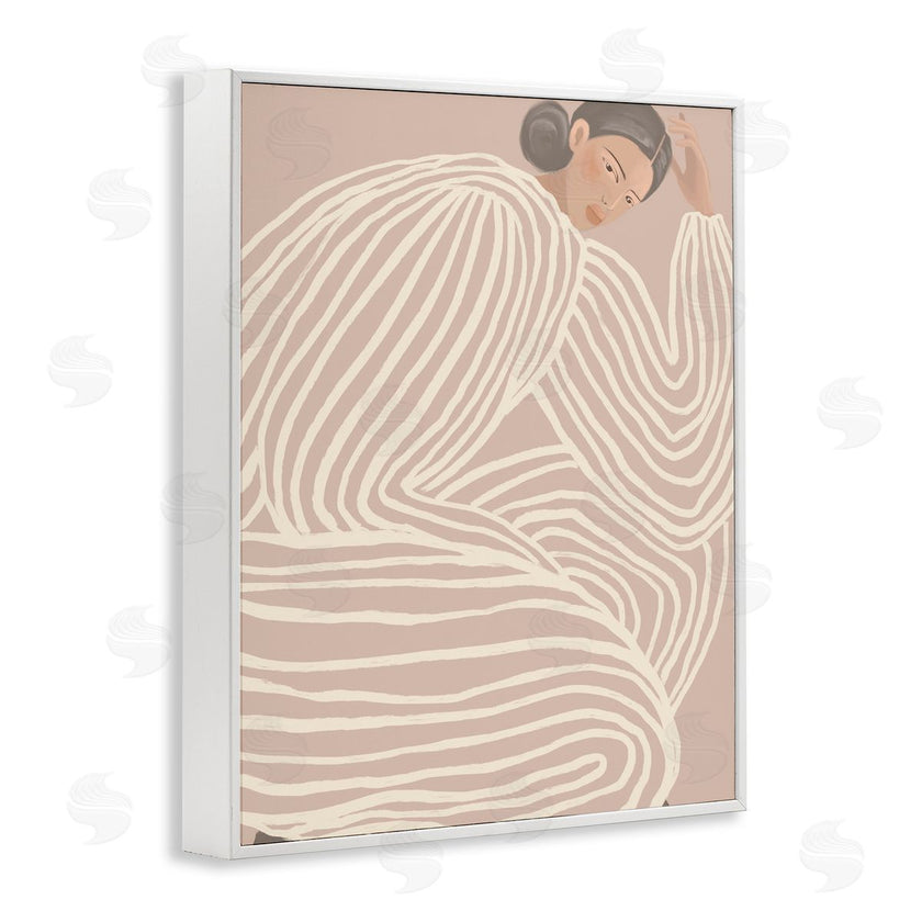 Anna Lischenko | Minimalist Lady in Stripes