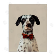 Anna Lischenko | Dog In Bow Tie Portrait