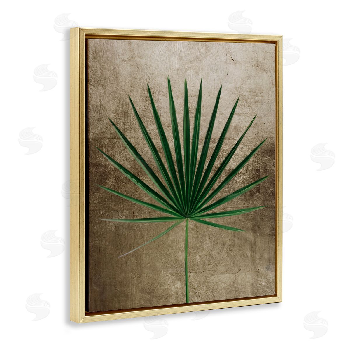 Anna Lischenko Earthy Fan Palm Canvas Wall Art Print