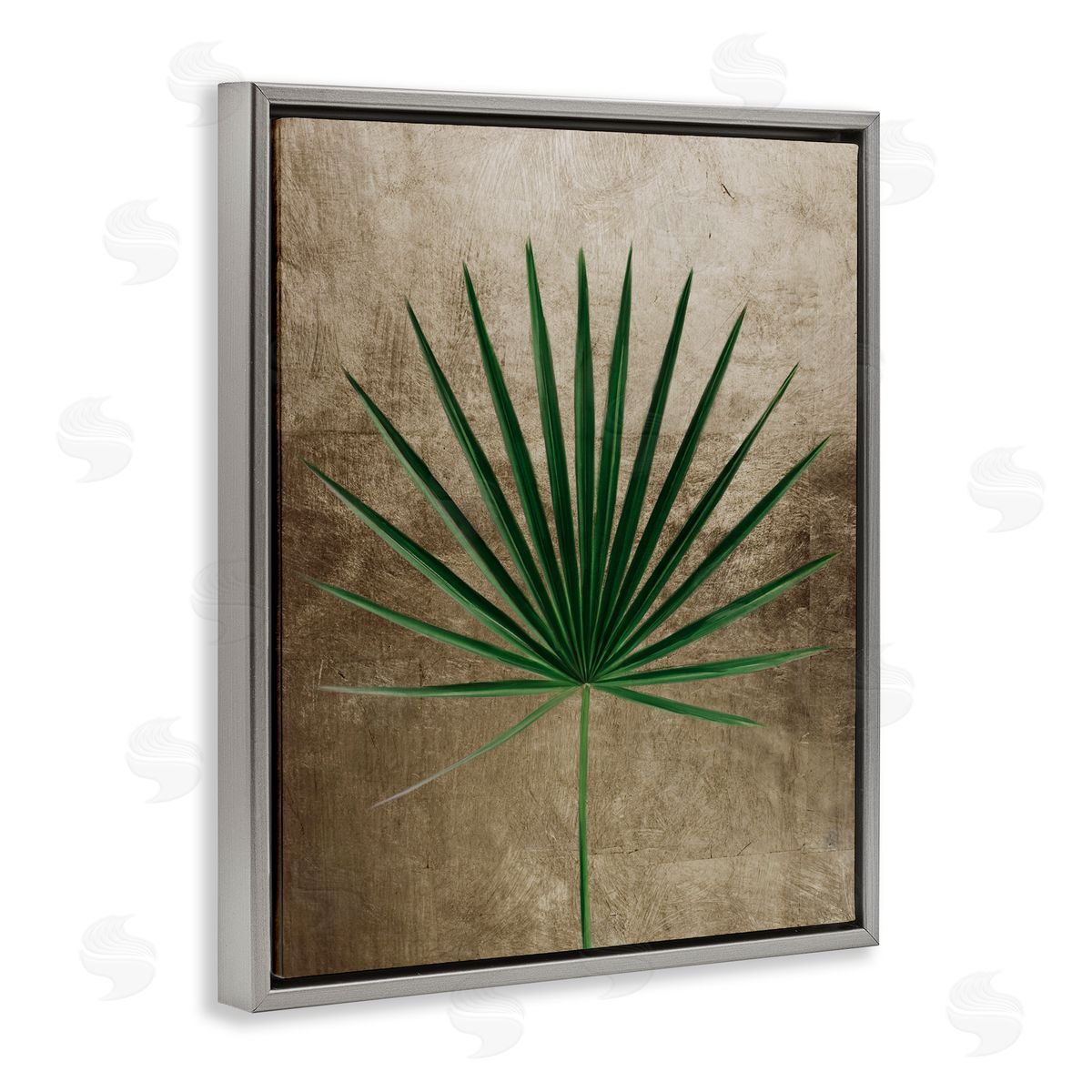 Anna Lischenko Earthy Fan Palm Canvas Wall Art Print