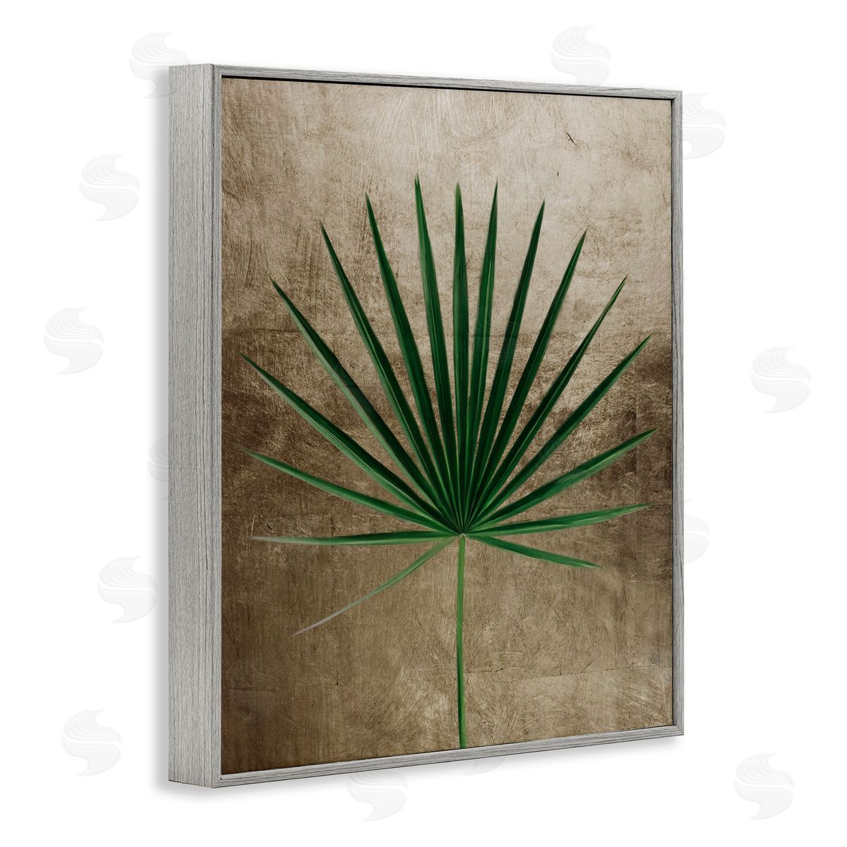 Anna Lischenko Earthy Fan Palm Canvas Wall Art Print