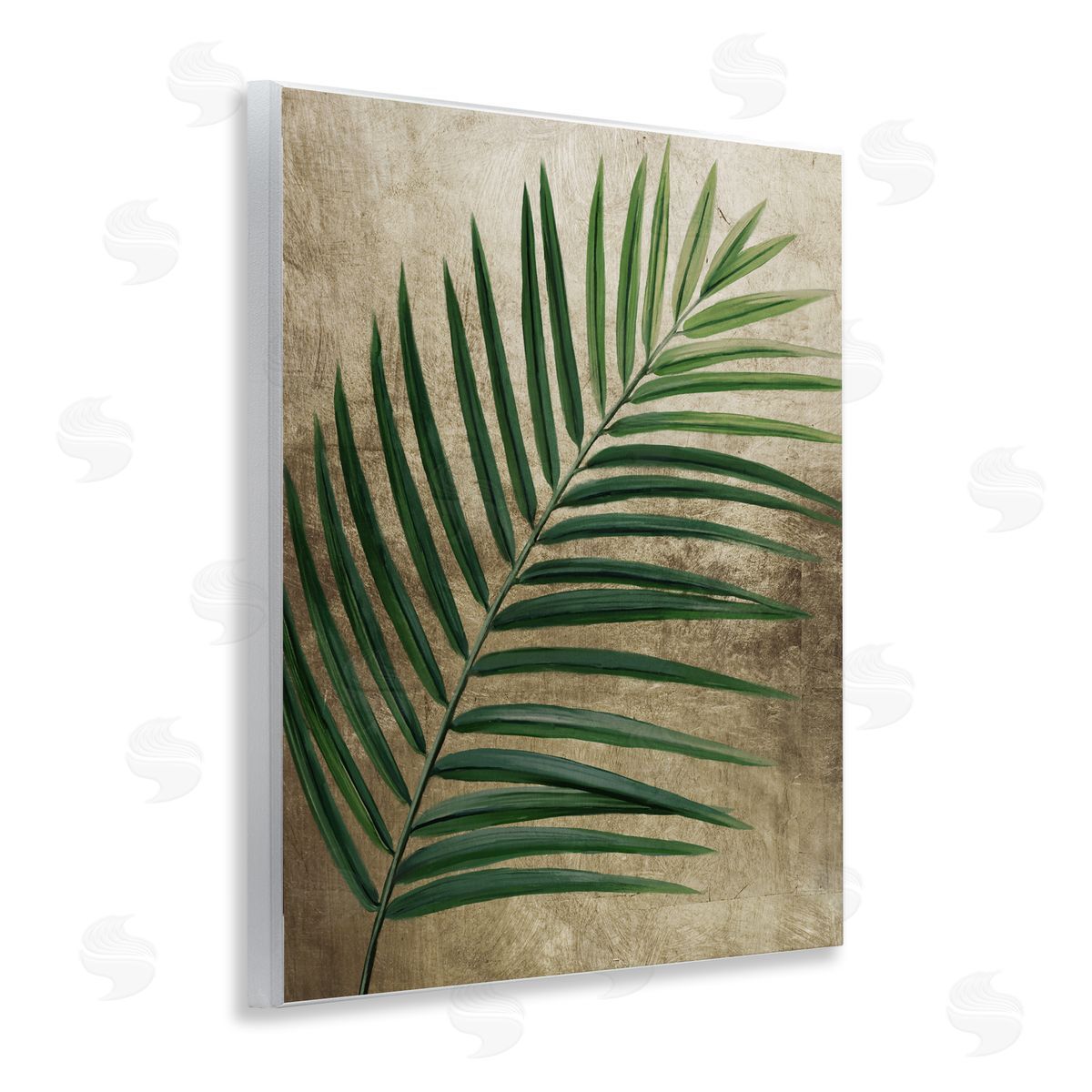 Anna Lischenko Earthy Palm Leaf Canvas Wall Art Print