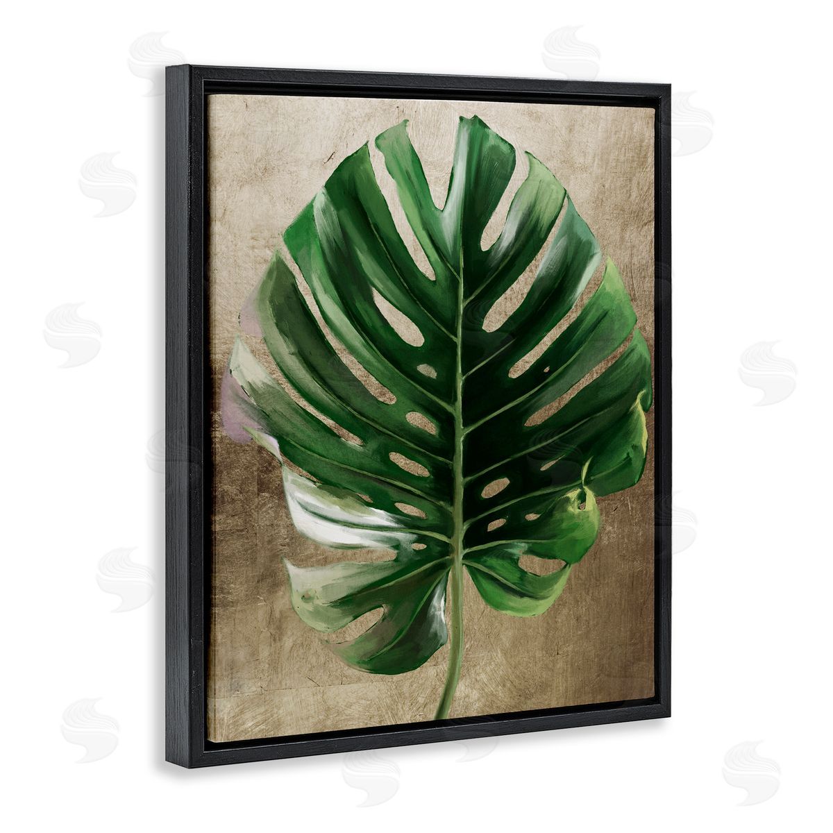 Anna Lischenko Earthy Exotic Leaf Canvas Wall Art Print