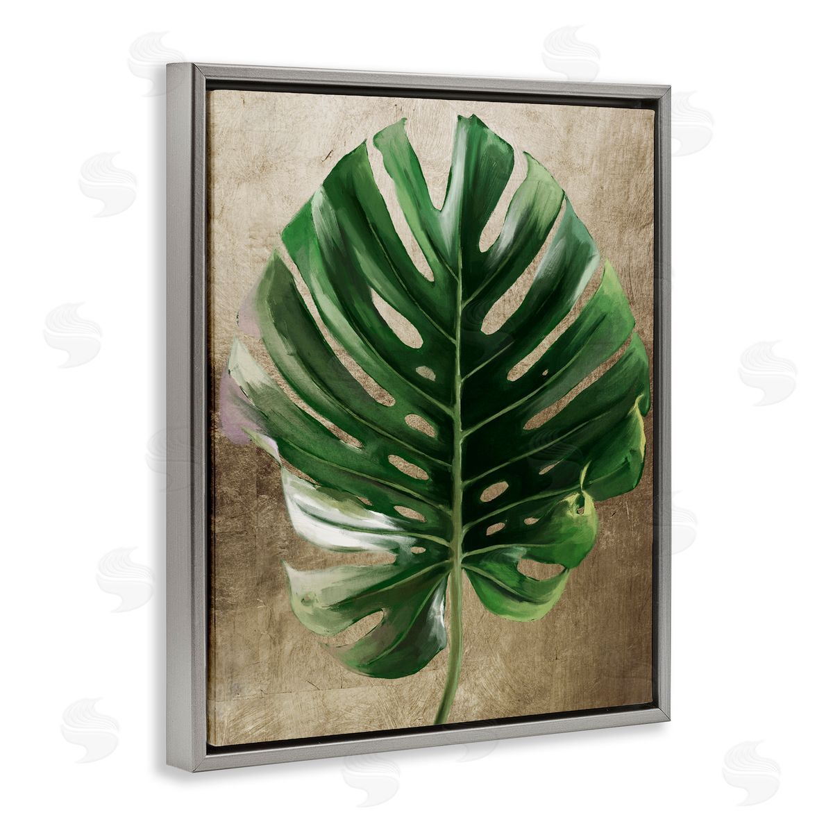 Anna Lischenko Earthy Exotic Leaf Canvas Wall Art Print