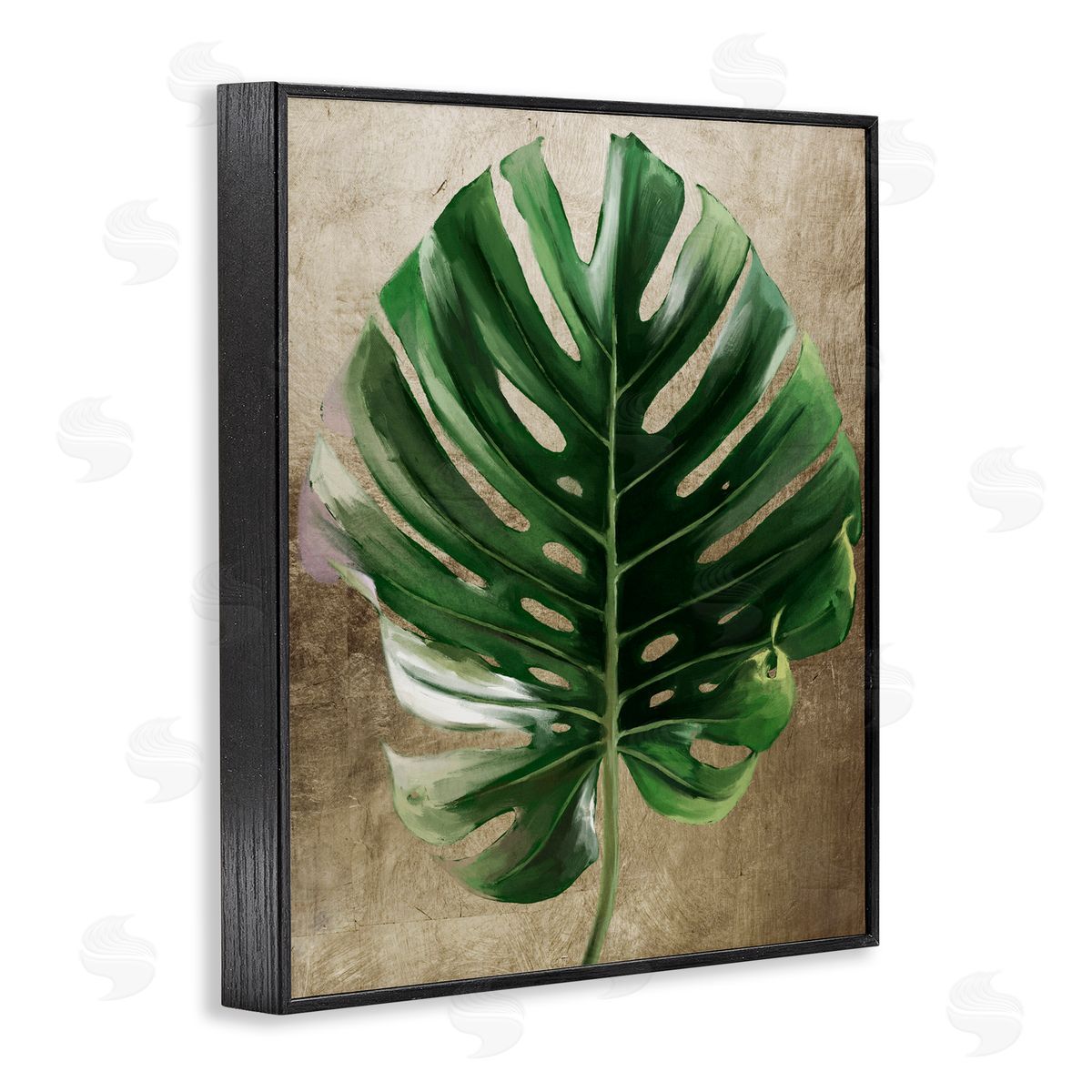 Anna Lischenko Earthy Exotic Leaf Canvas Wall Art Print