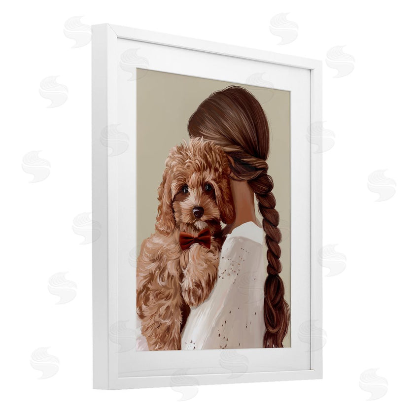 Anna Lischenko | Girl And Puppy Friendship