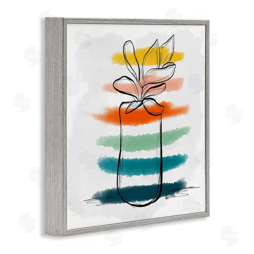Beki Marquardt | Plant with Color Streaks