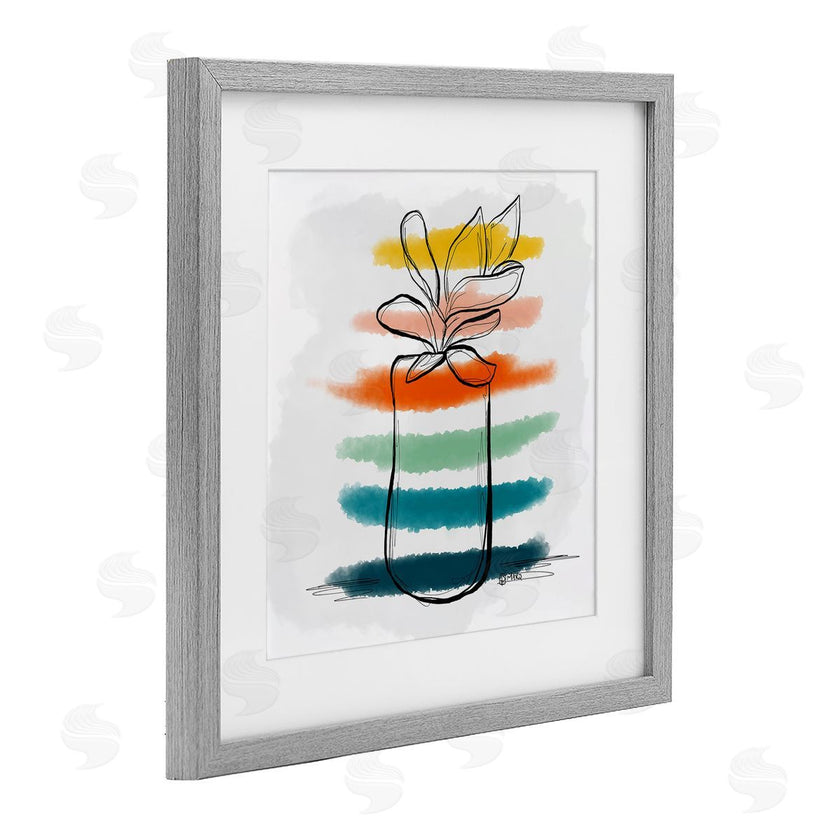 Beki Marquardt | Plant with Color Streaks