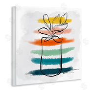 Beki Marquardt | Plant with Color Streaks