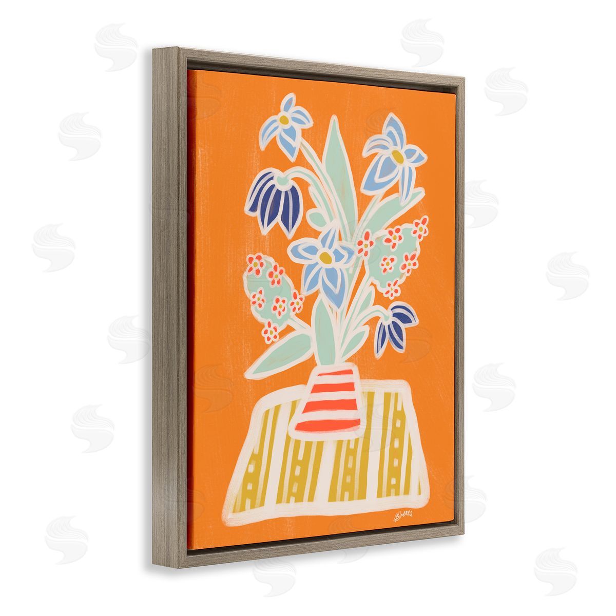 Beki Marquardt Trea Flower Bouquet Canvas Wall Art Print