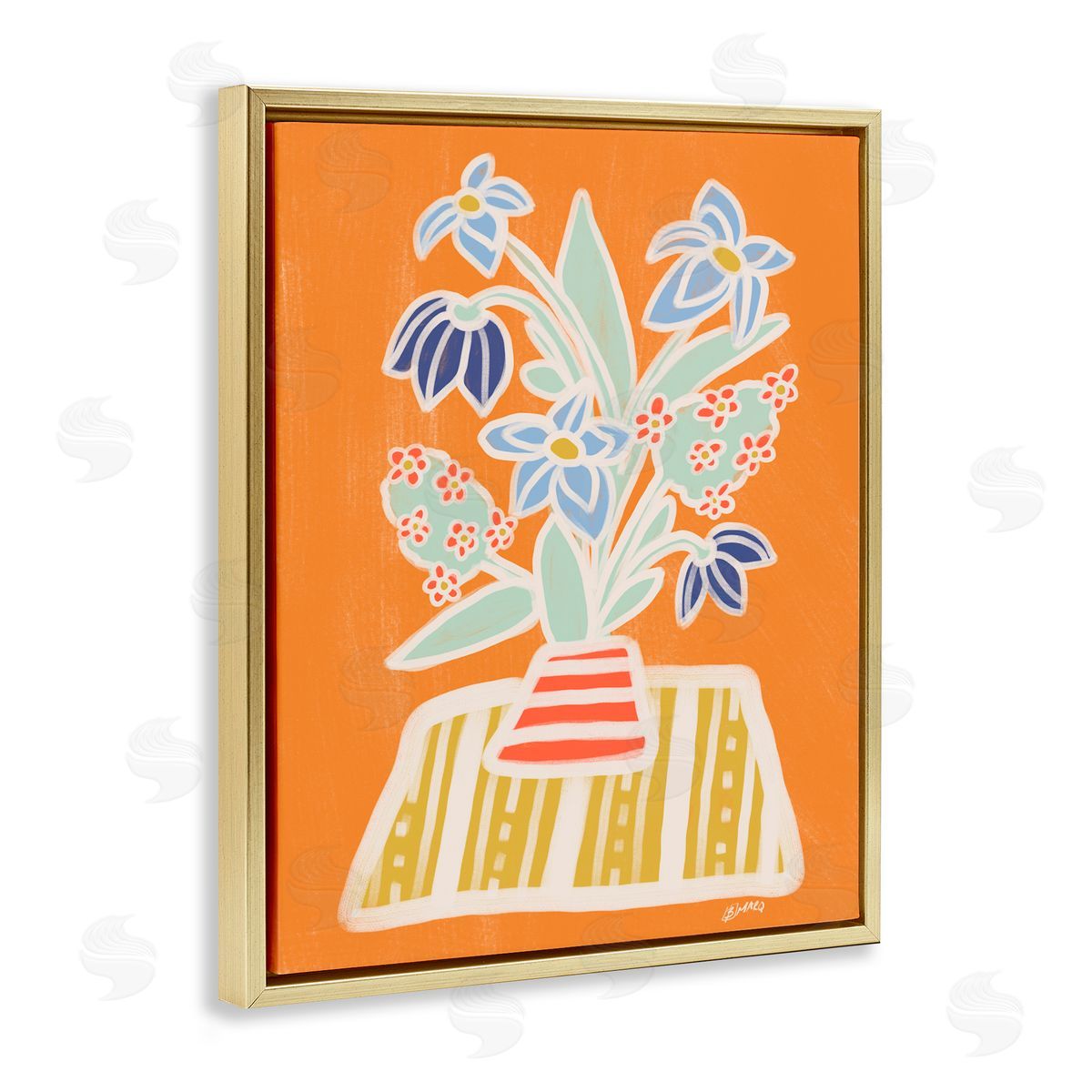 Beki Marquardt Trea Flower Bouquet Canvas Wall Art Print