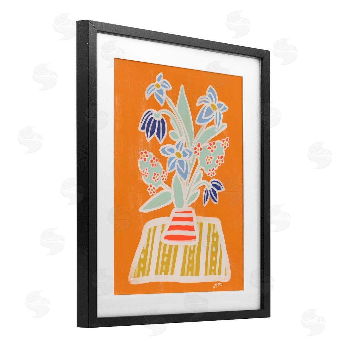 Beki Marquardt Trea Flower Bouquet Canvas Wall Art Print