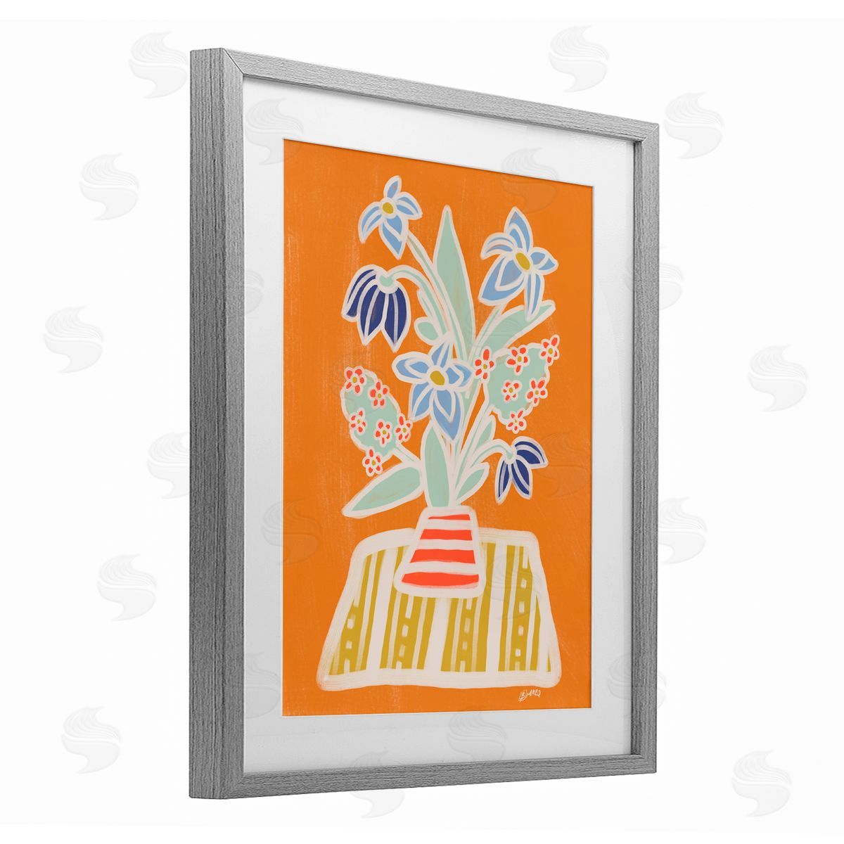 Beki Marquardt Trea Flower Bouquet Canvas Wall Art Print