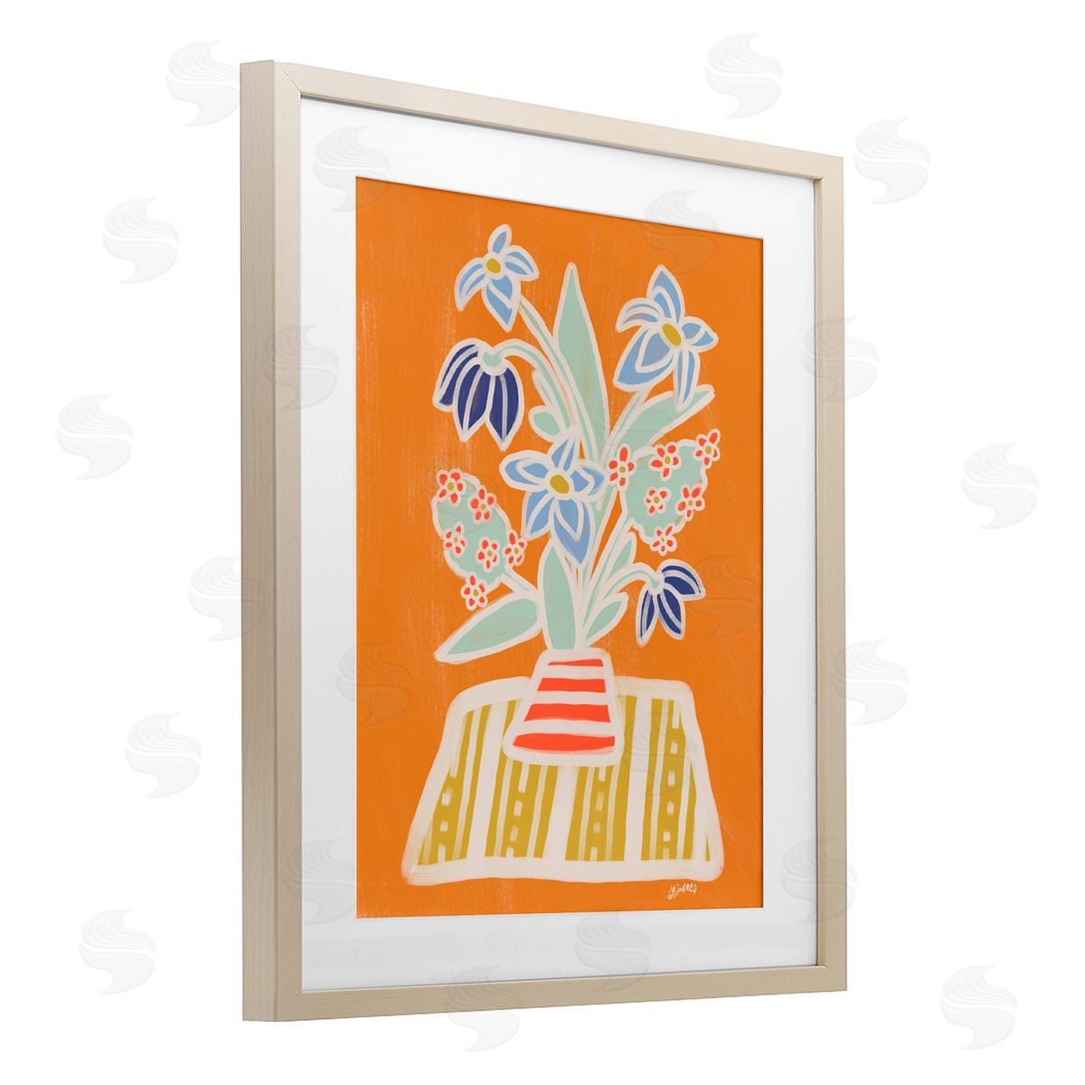 Beki Marquardt Trea Flower Bouquet Canvas Wall Art Print