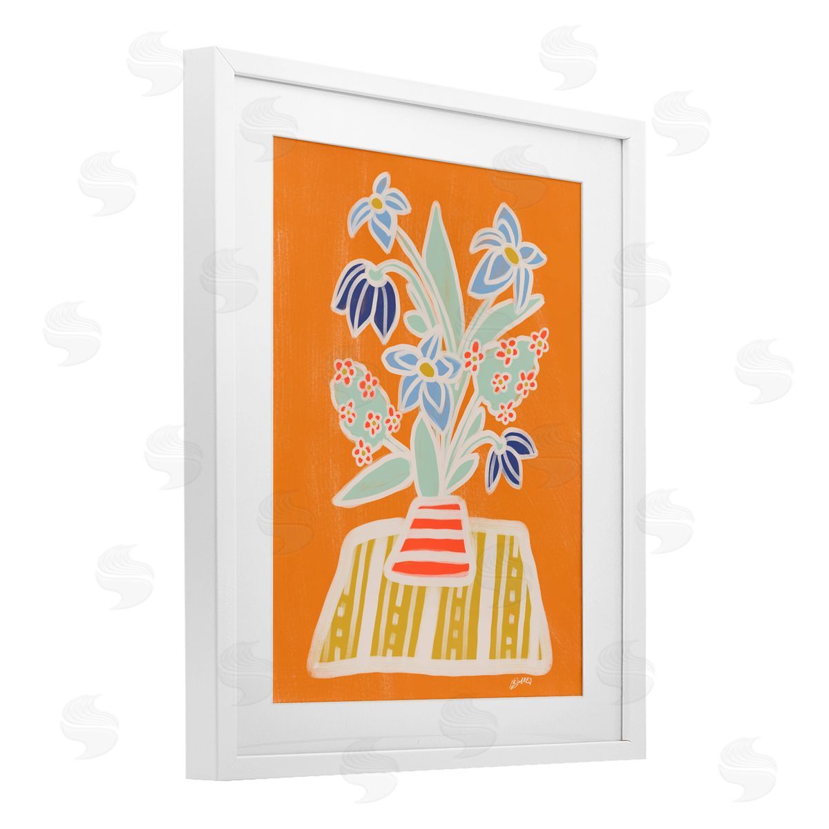 Beki Marquardt Trea Flower Bouquet Canvas Wall Art Print