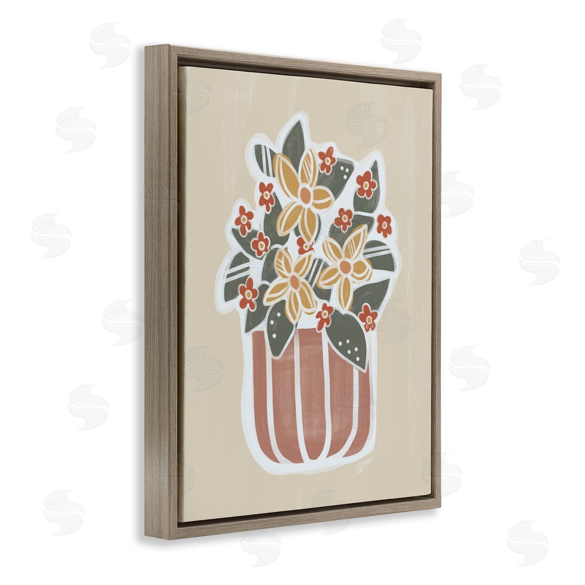 Beki Marquardt Nick Flower Bouquet Canvas Wall Art Print