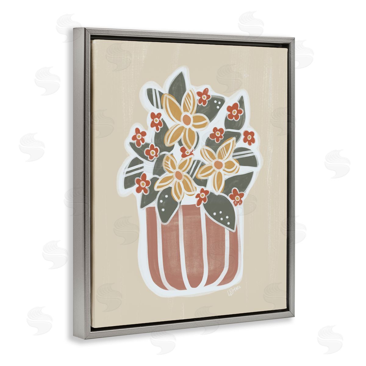 Beki Marquardt Nick Flower Bouquet Canvas Wall Art Print