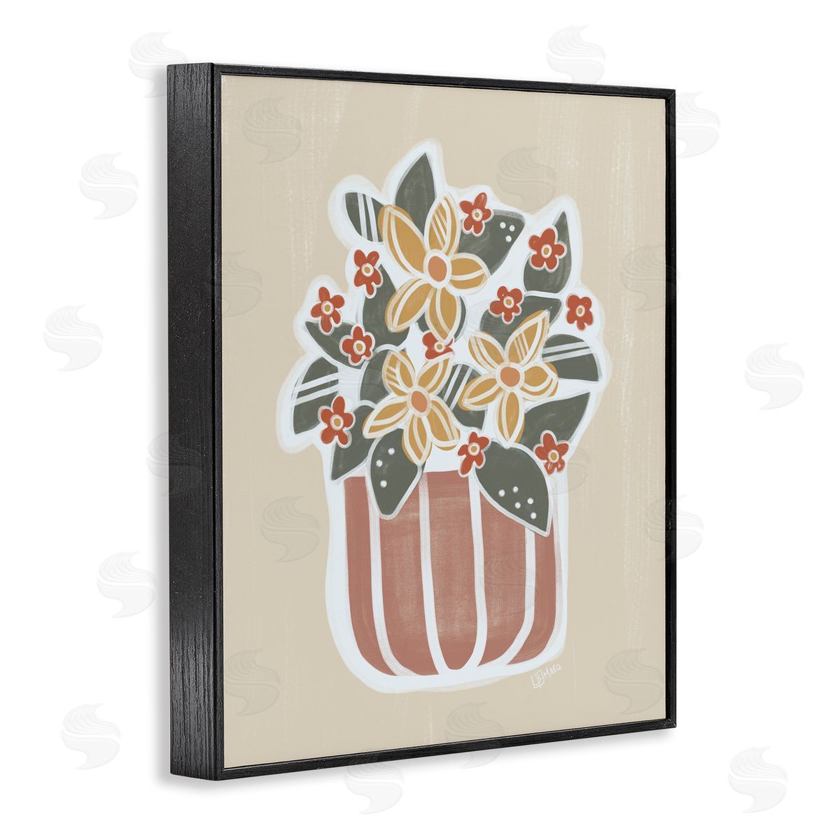 Beki Marquardt Nick Flower Bouquet Canvas Wall Art Print