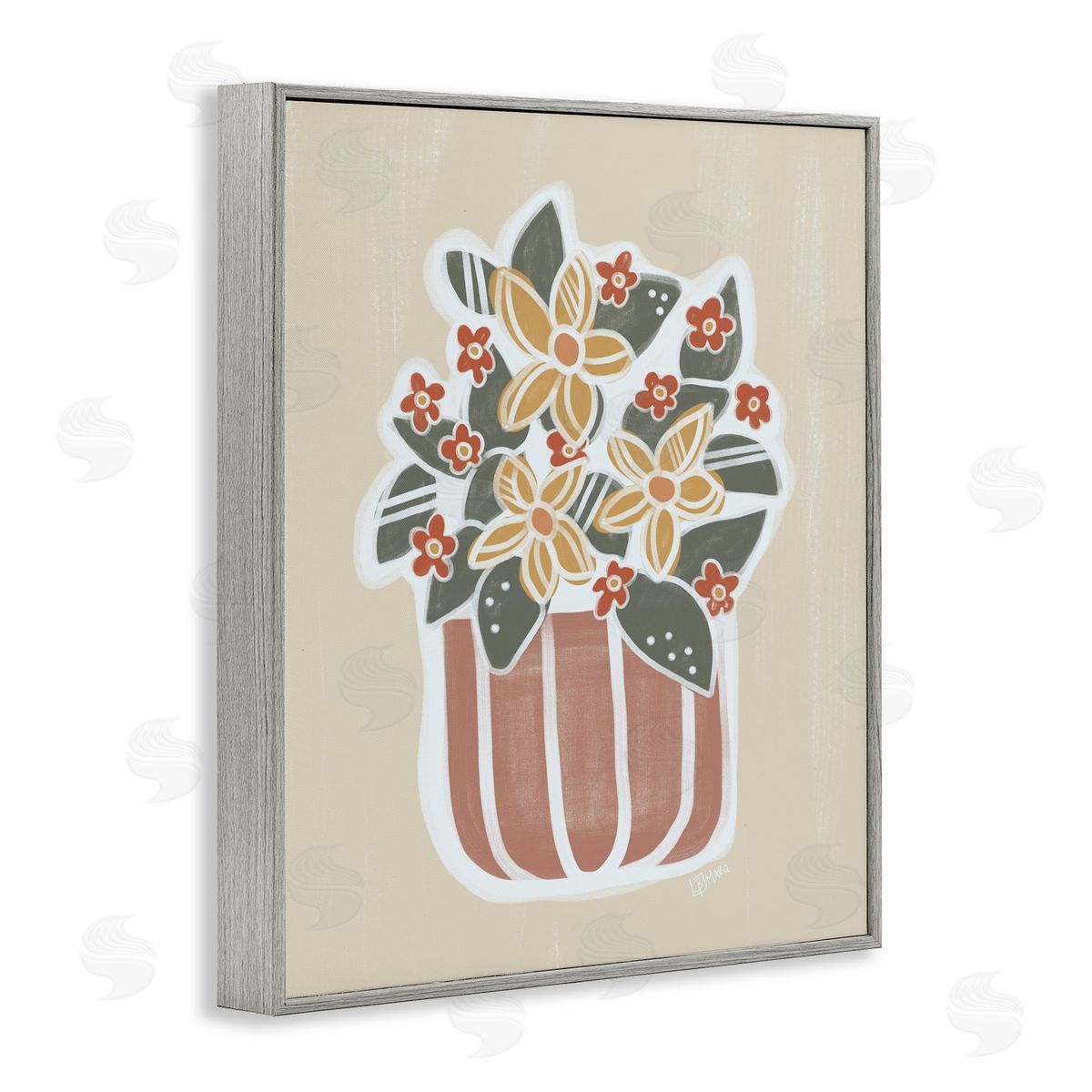 Beki Marquardt Nick Flower Bouquet Canvas Wall Art Print