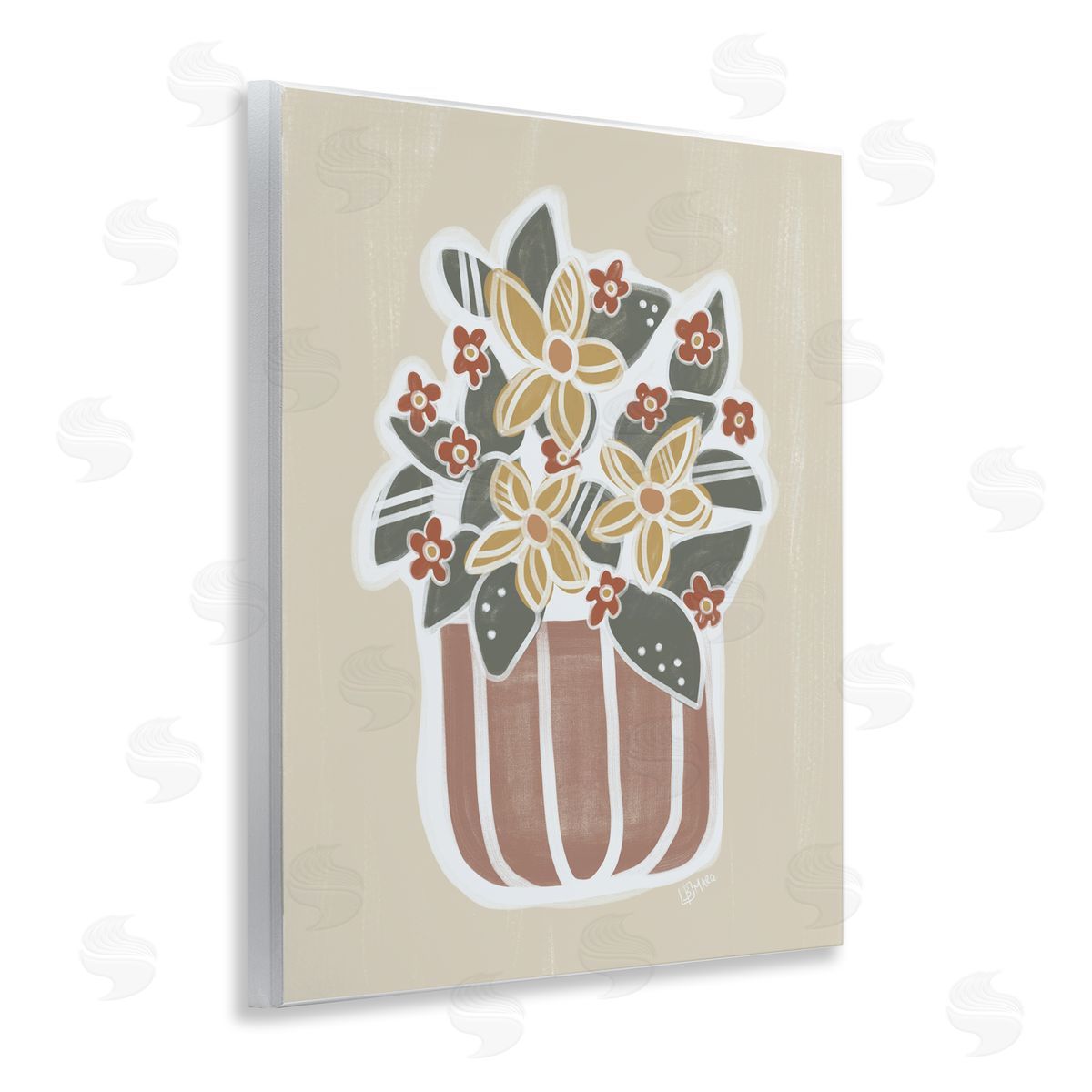 Beki Marquardt Nick Flower Bouquet Canvas Wall Art Print