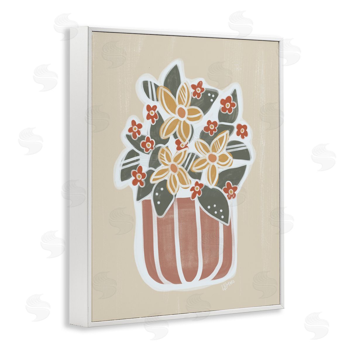 Beki Marquardt Nick Flower Bouquet Canvas Wall Art Print