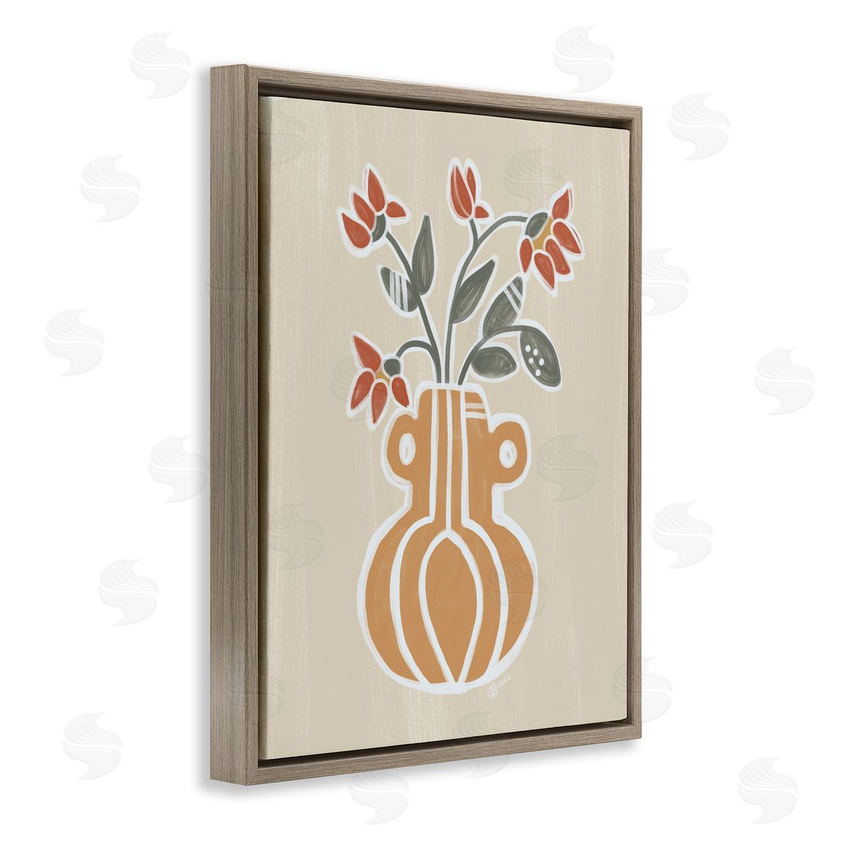 Beki Marquardt Sabrina Flower Bouquet Canvas Wall Art Print