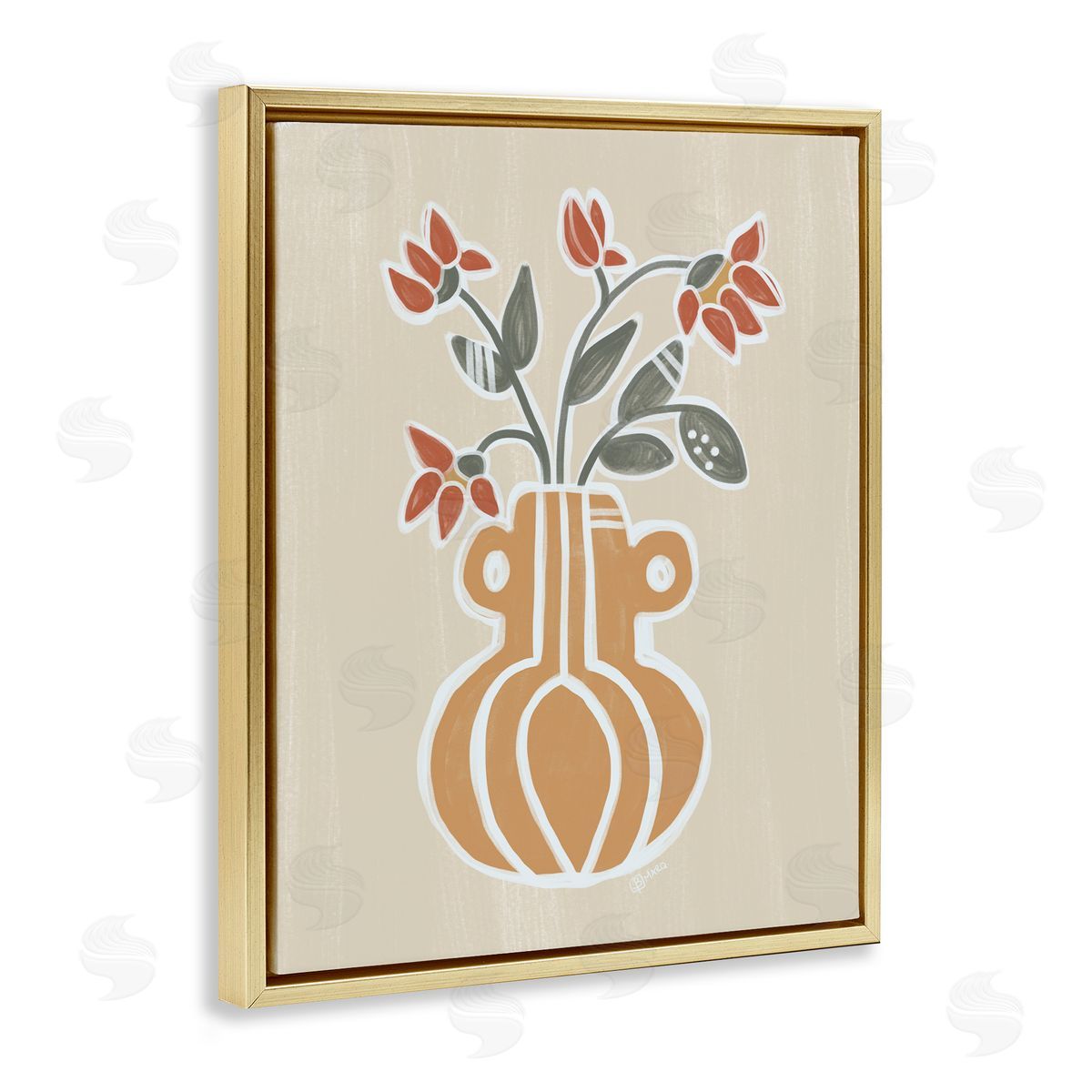 Beki Marquardt Sabrina Flower Bouquet Canvas Wall Art Print