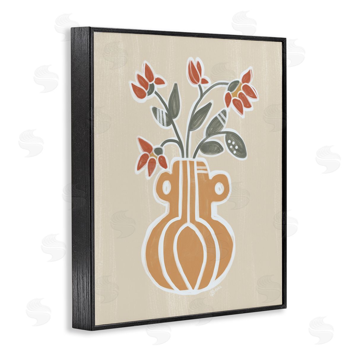 Beki Marquardt Sabrina Flower Bouquet Canvas Wall Art Print