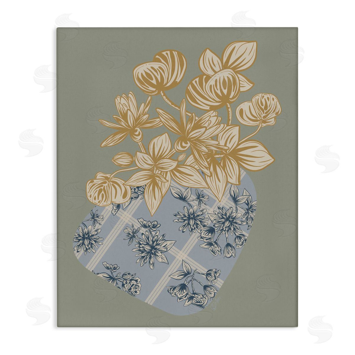 Beki Marquardt Beneath The Trees Florals Canvas Wall Art Print