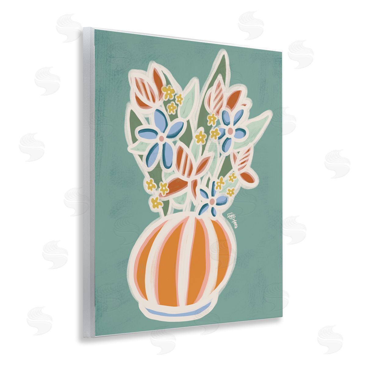 Beki Marquardt Nix Flower Bouquet Canvas Wall Art Print