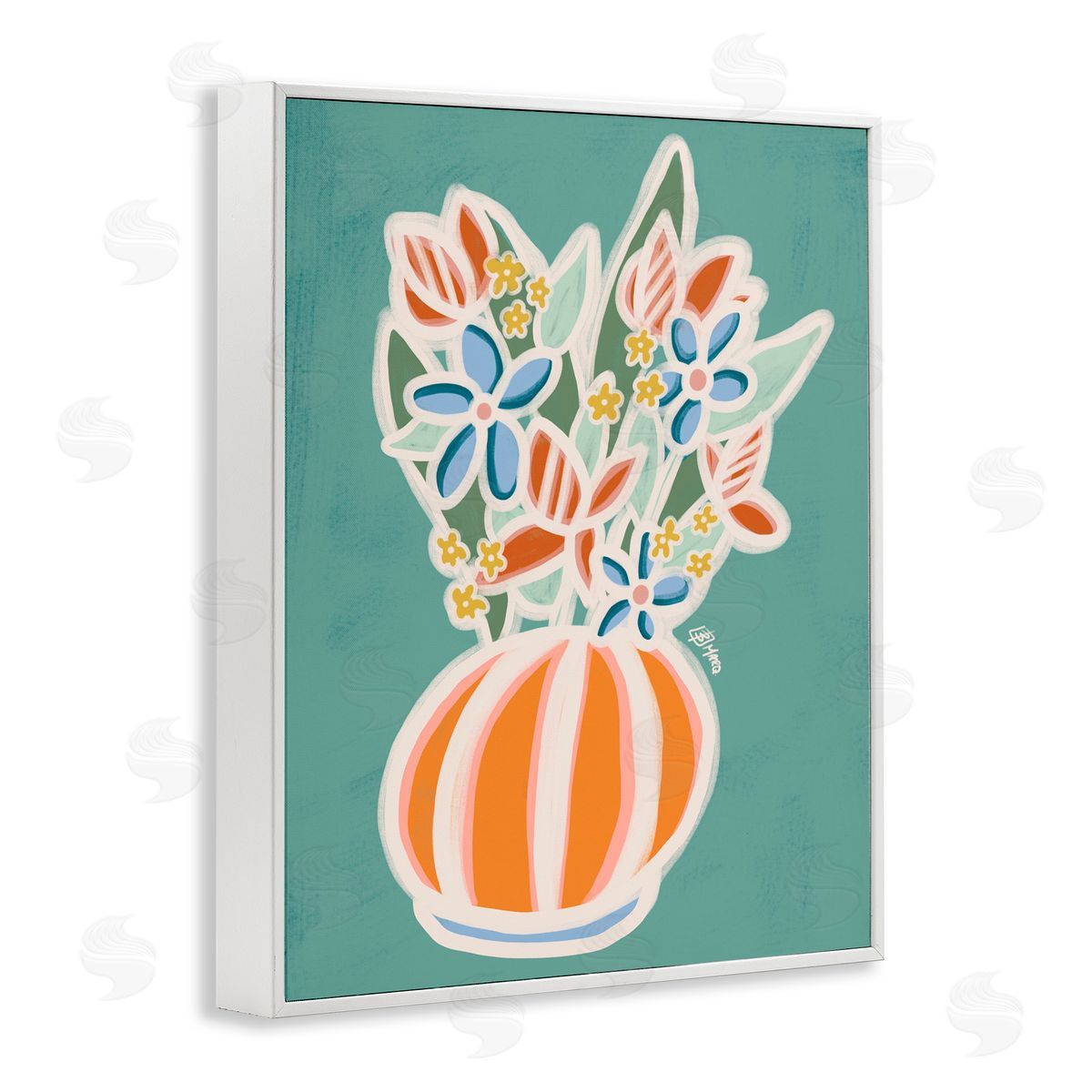 Beki Marquardt Nix Flower Bouquet Canvas Wall Art Print