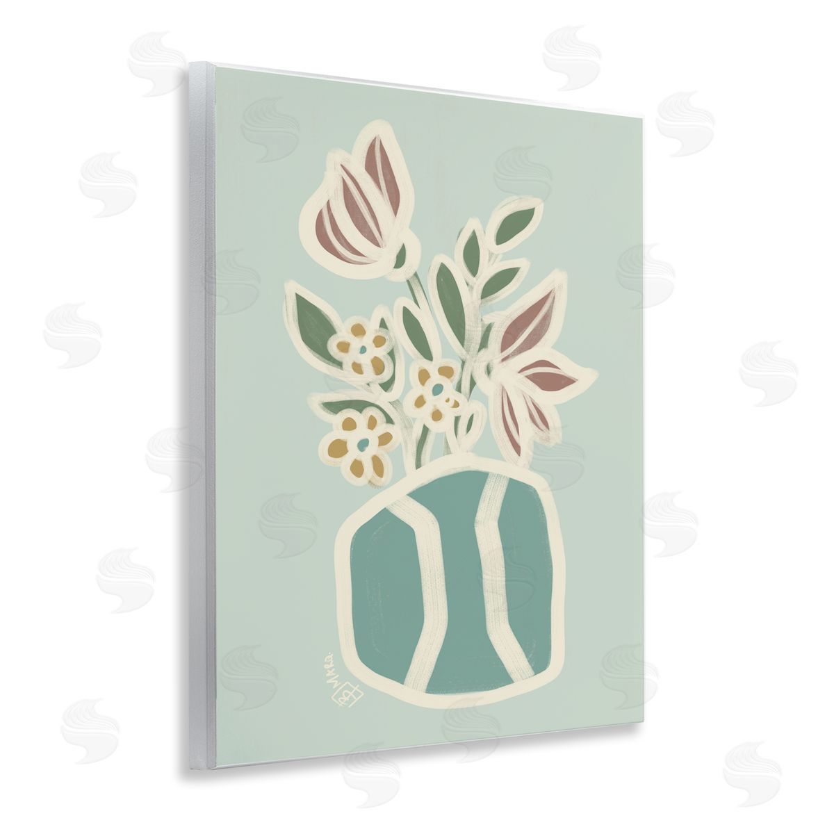 Beki Marquardt Erin Flower Bouquet Canvas Wall Art Print