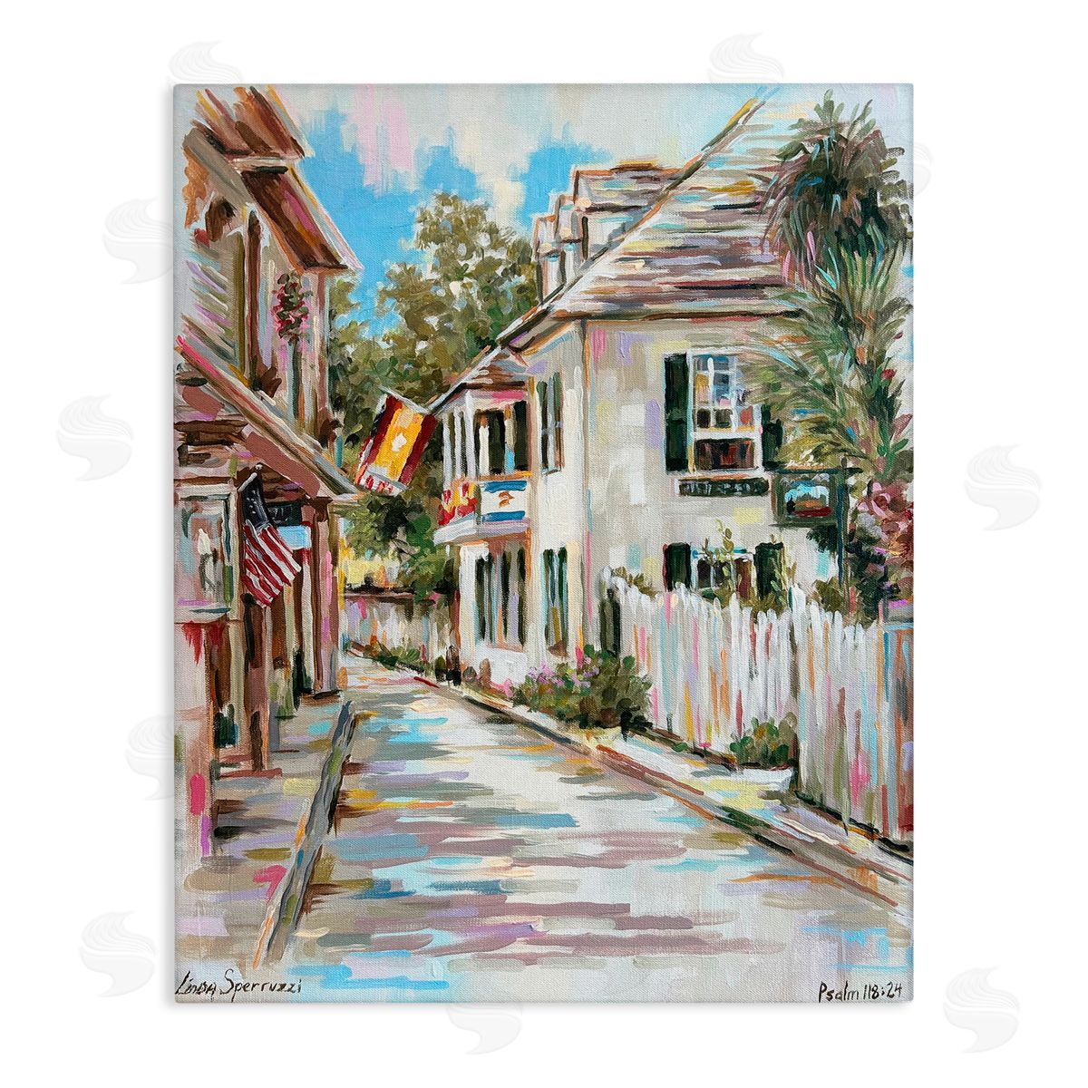Linda Sperruzzi Glimpse Of History Canvas Wall Art Print