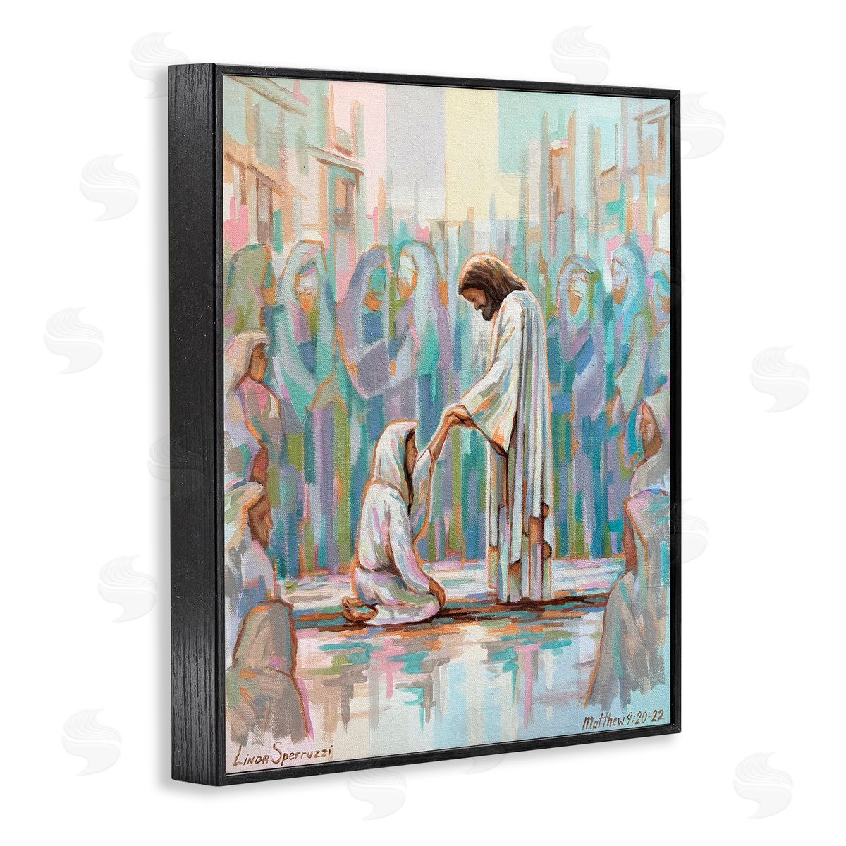Linda Sperruzzi Spiritual Daughter Matthew 9:20 Canvas Wall Art Print