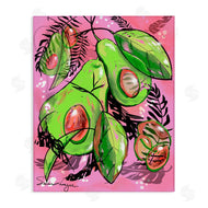 Susan Lugar | Vibrant Avocado Collage