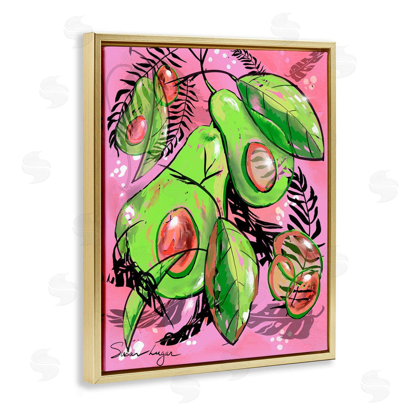Susan Lugar | Vibrant Avocado Collage