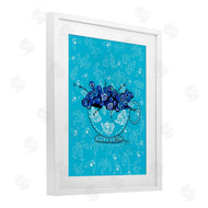 Susan Lugar | Bright Blue Blueberries in Teacup