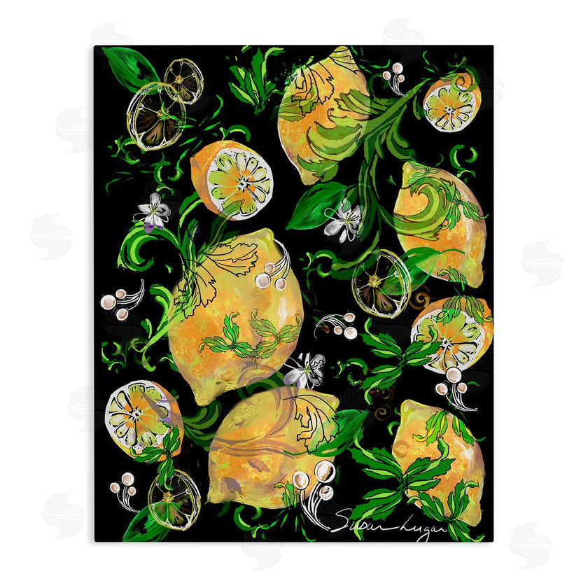 Susan Lugar | Lemons And Acanthus Leaves