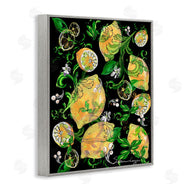 Susan Lugar | Lemons And Acanthus Leaves