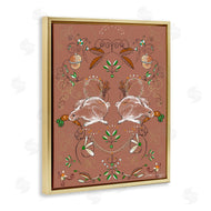 Susan Lugar | Symmetrical Woodland Folk Bunnies