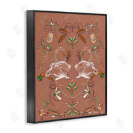 Susan Lugar | Symmetrical Woodland Folk Bunnies