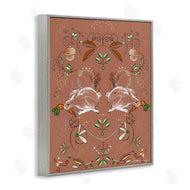 Susan Lugar | Symmetrical Woodland Folk Bunnies