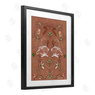 Susan Lugar | Symmetrical Woodland Folk Bunnies