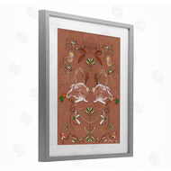 Susan Lugar | Symmetrical Woodland Folk Bunnies